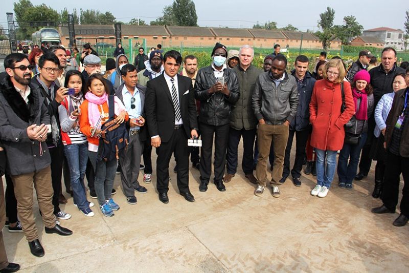 72名外國專家為何同時考察一個菊花基地？